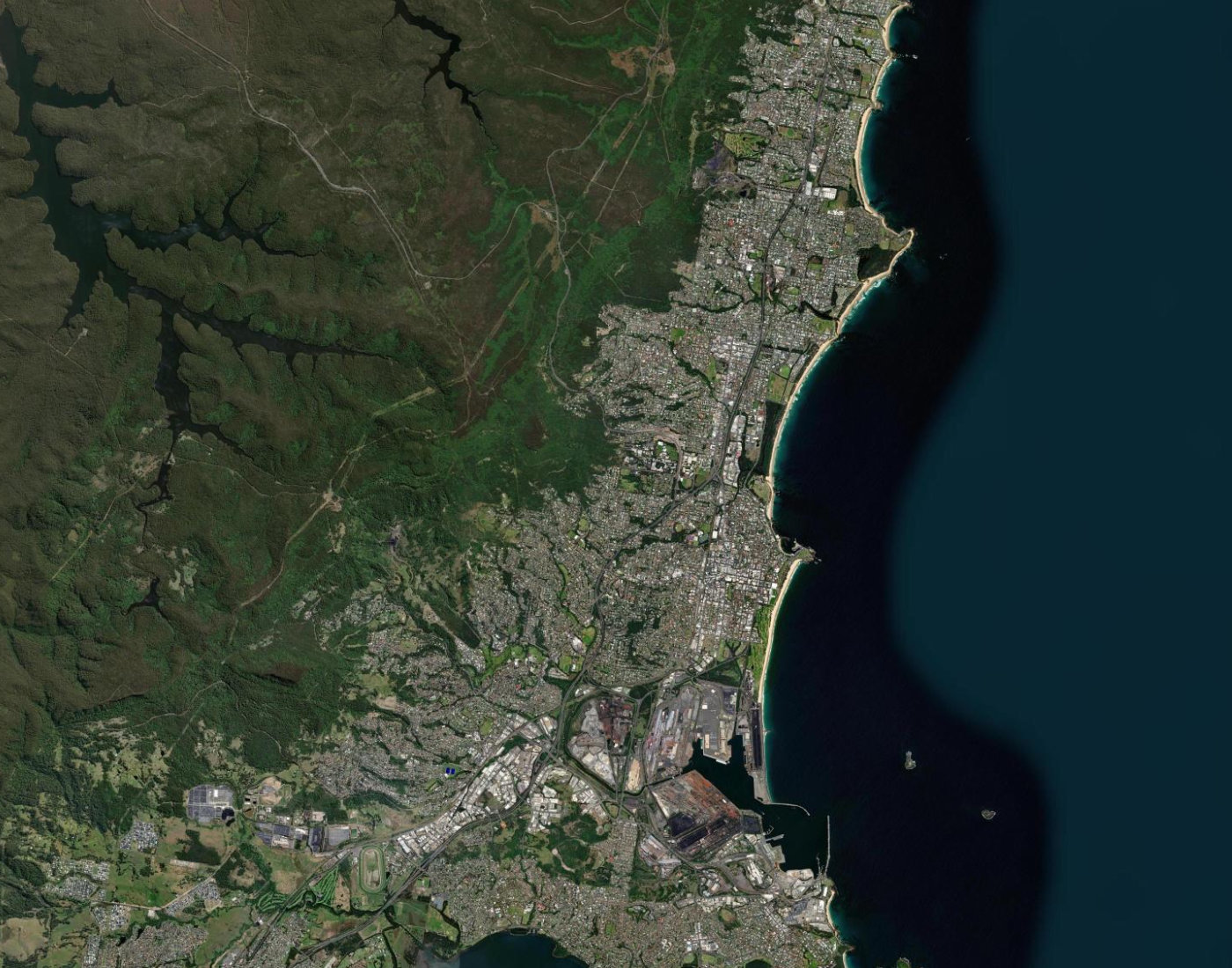 The land beneath the layers